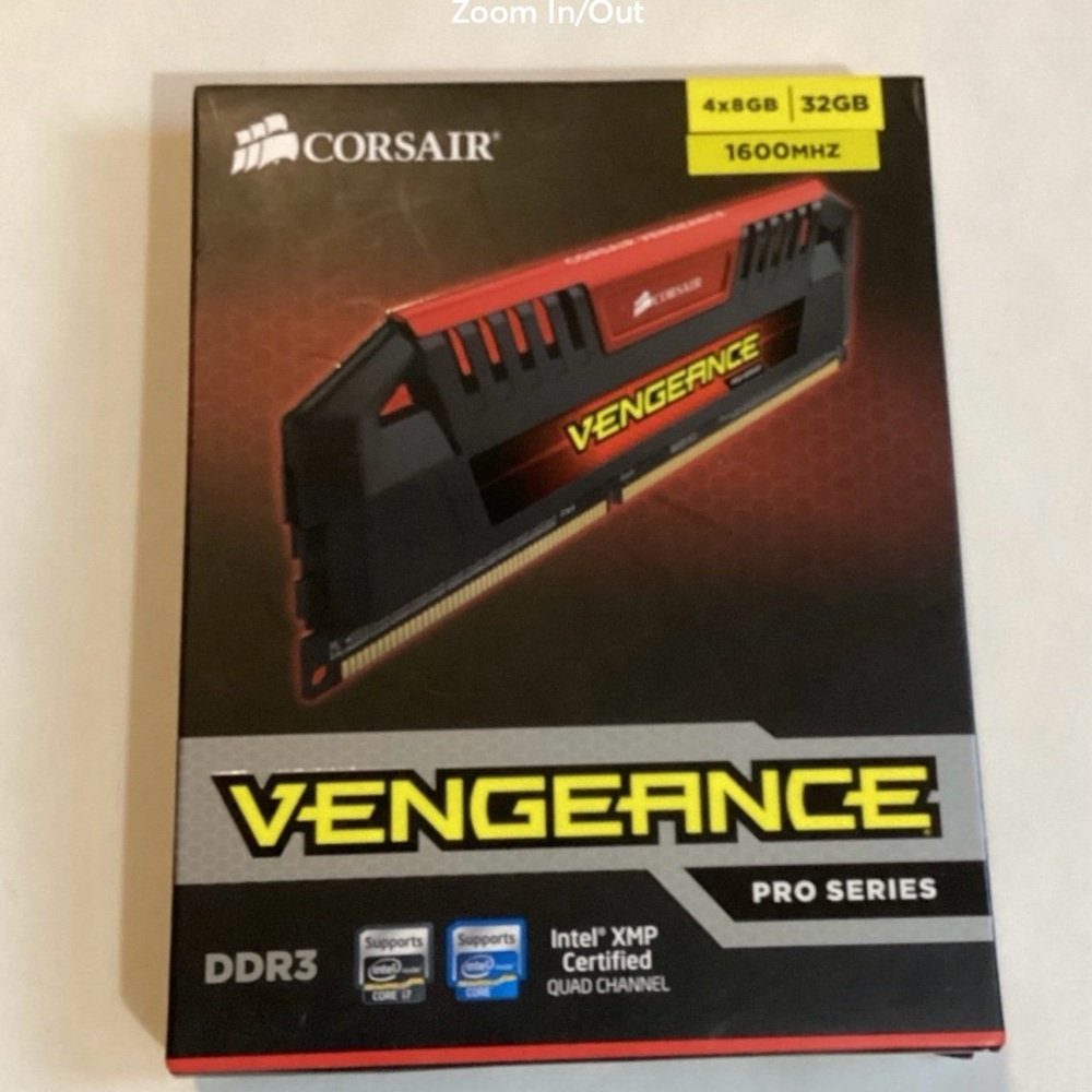 Corsair Vengeance Pro Series DDR3 RAM in Red and Black